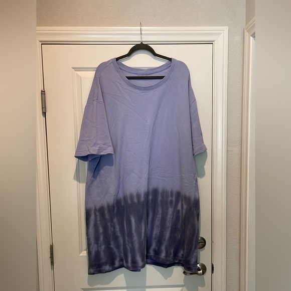 Grayish Purple Zella Short Dress or Oversized Top - Picture 5 of 7